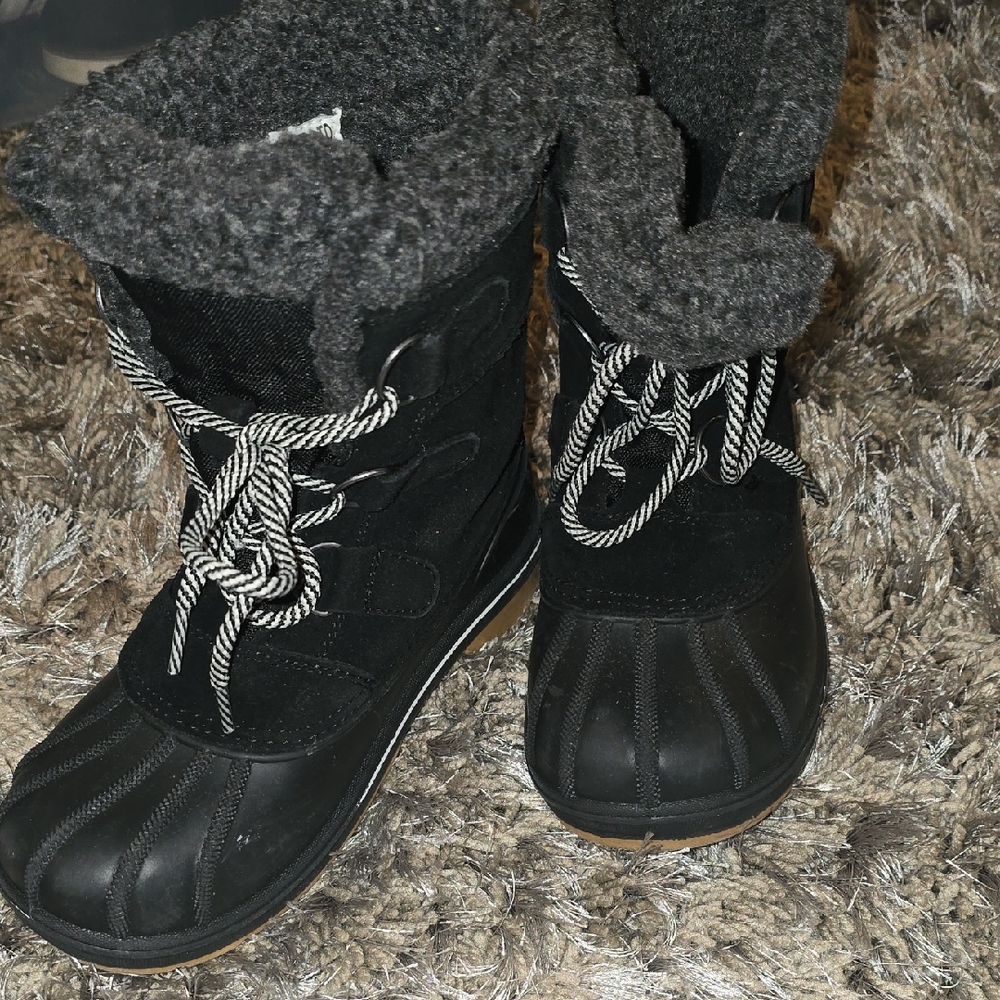 Women's Black Winter Boots